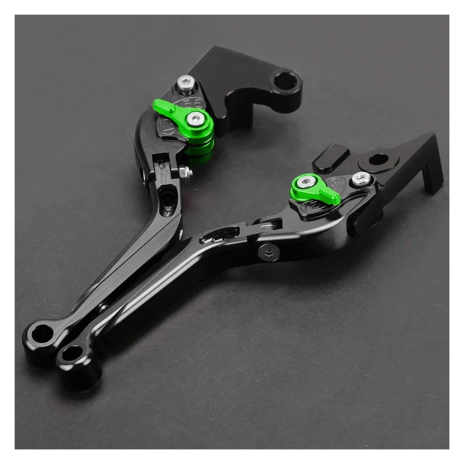 Rvevfbkbal I Brake Clutch Lever Handle Levers Extendable Adjustable For Ninja 500 Z500 2024-2026(I)