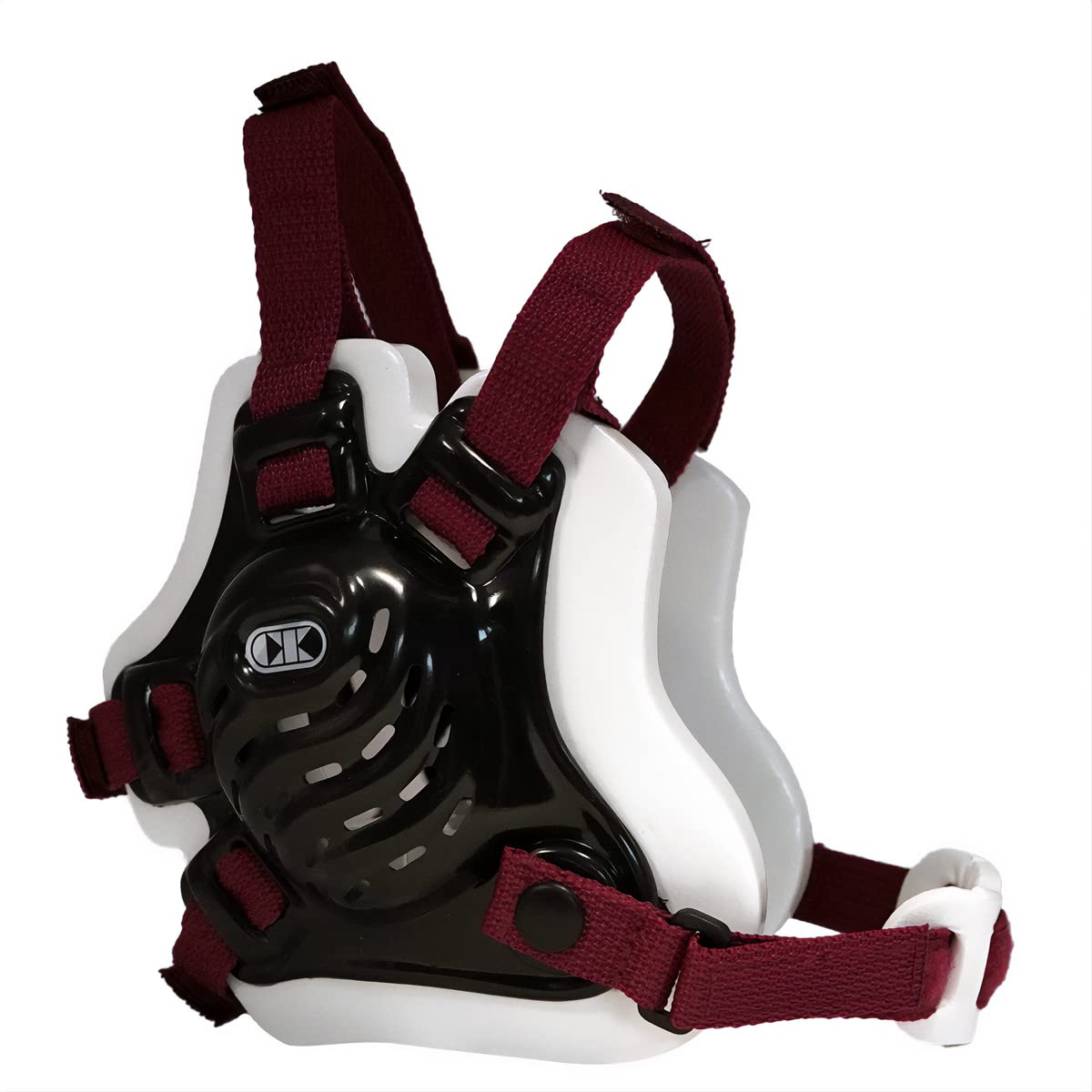 Cliff Keen F5 Tornado Headgear (Black/White/Maroon) — image 1