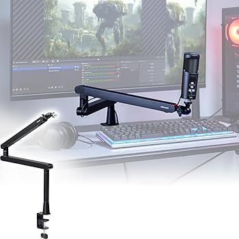 マイクアーム Amazon | サンワダイレクト マイクアーム マイクスタンド ロー