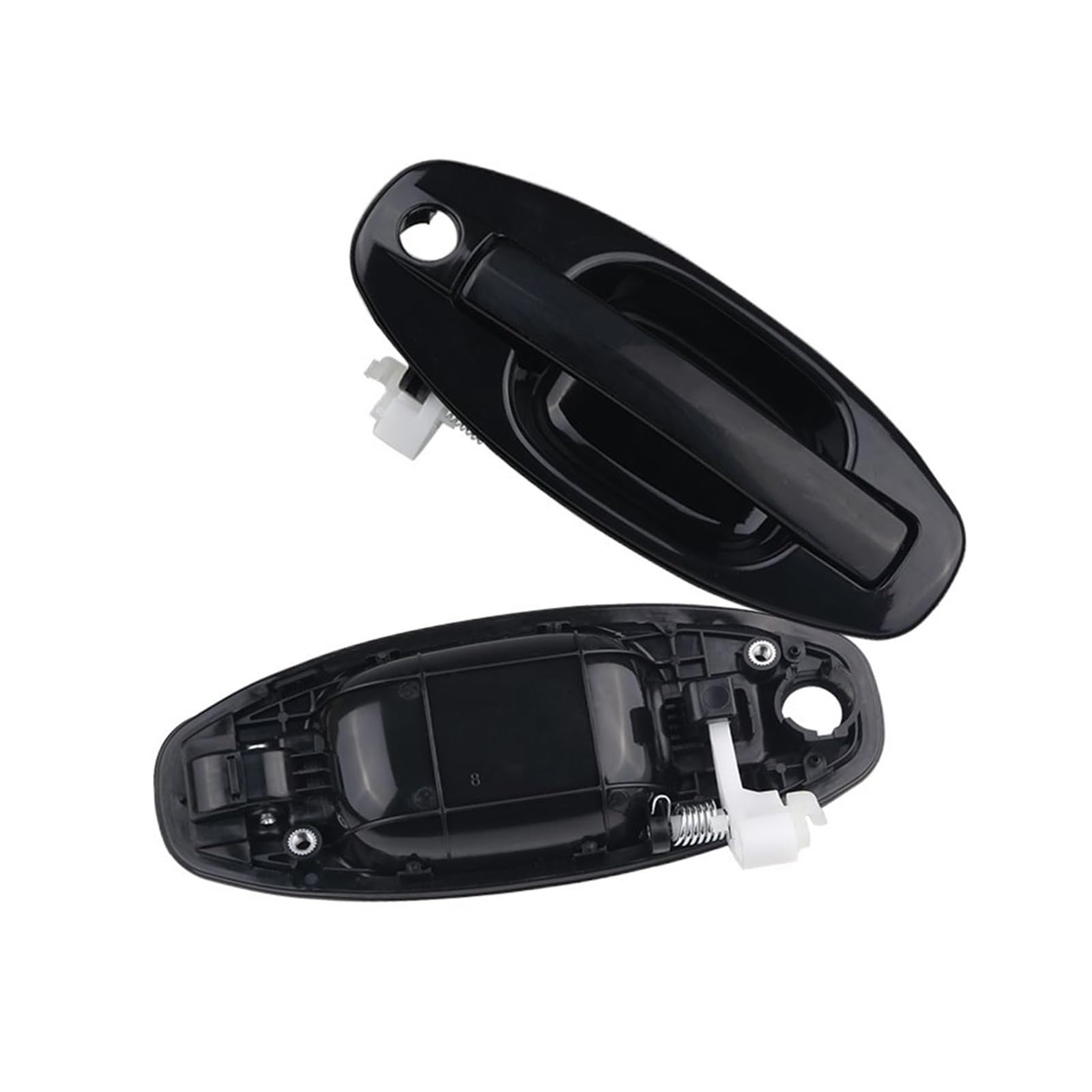 Drezzo Car Exterior Door Handle for Hyundai for Santa Fe 2001-2006 Outside Door Handle Car Bowl 82650-26000 82660-26000(Front Left)