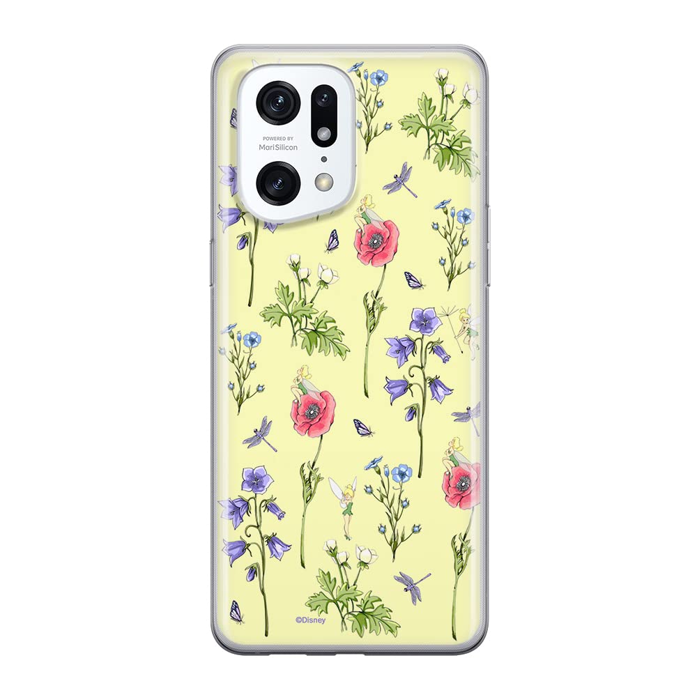ERT GROUP mobile phone case for Oppo FIND X5 PRO original and officially Licensed Disney pattern Tinker Bell 004 optimally adapted to the shape of the mobile phone, case made of TPU