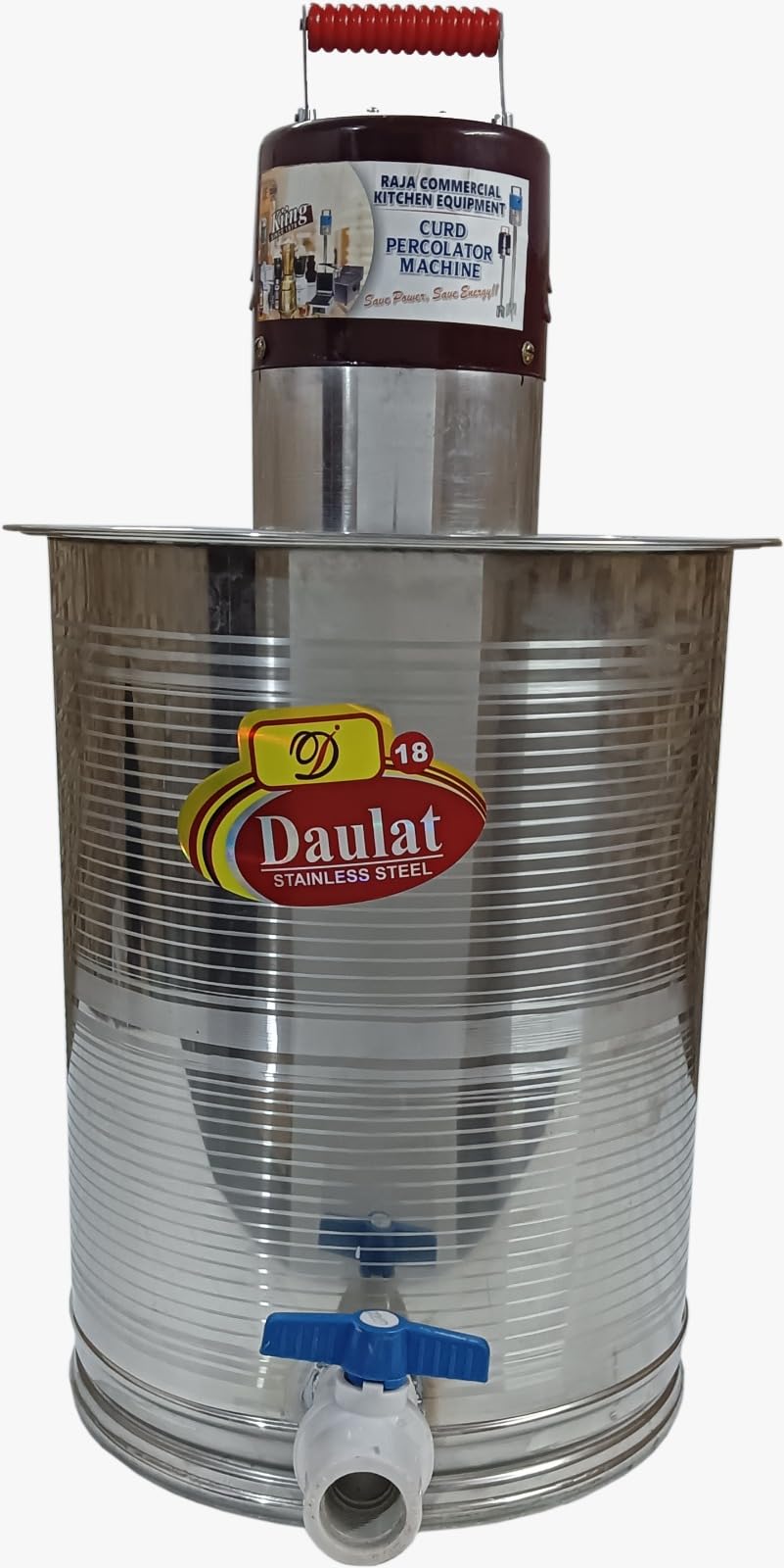 Madhani Machine with Drum For Making Butter Milk/Lassi/Cream (20 liter)