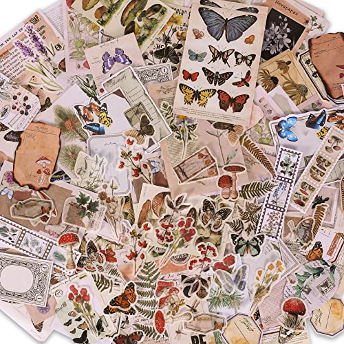 Scrapbook Supplies Pack (200 Pieces) for Art Journaling Bullet Junk