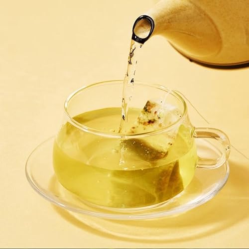 Miniatura 6 de Songwon Bolsas de té verde de arroz integral, 100% ingredientes coreanos, mezcla de arroz integral tostado y té verde, 0.04 oz x 100 unidades (4.23