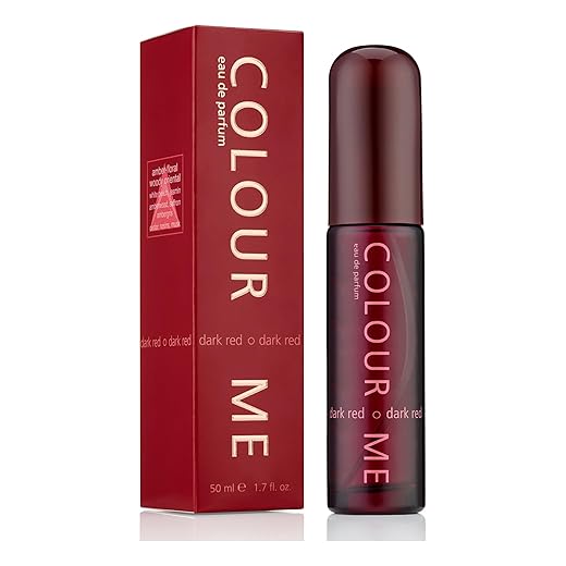 Colour Me Dark Red Perfume for Men and Women. 50ml Eau de Parfum Luxury Fragrance - Mens & Ladies Perfume, Long Lasting and Aftershave by Milton-Lloyd