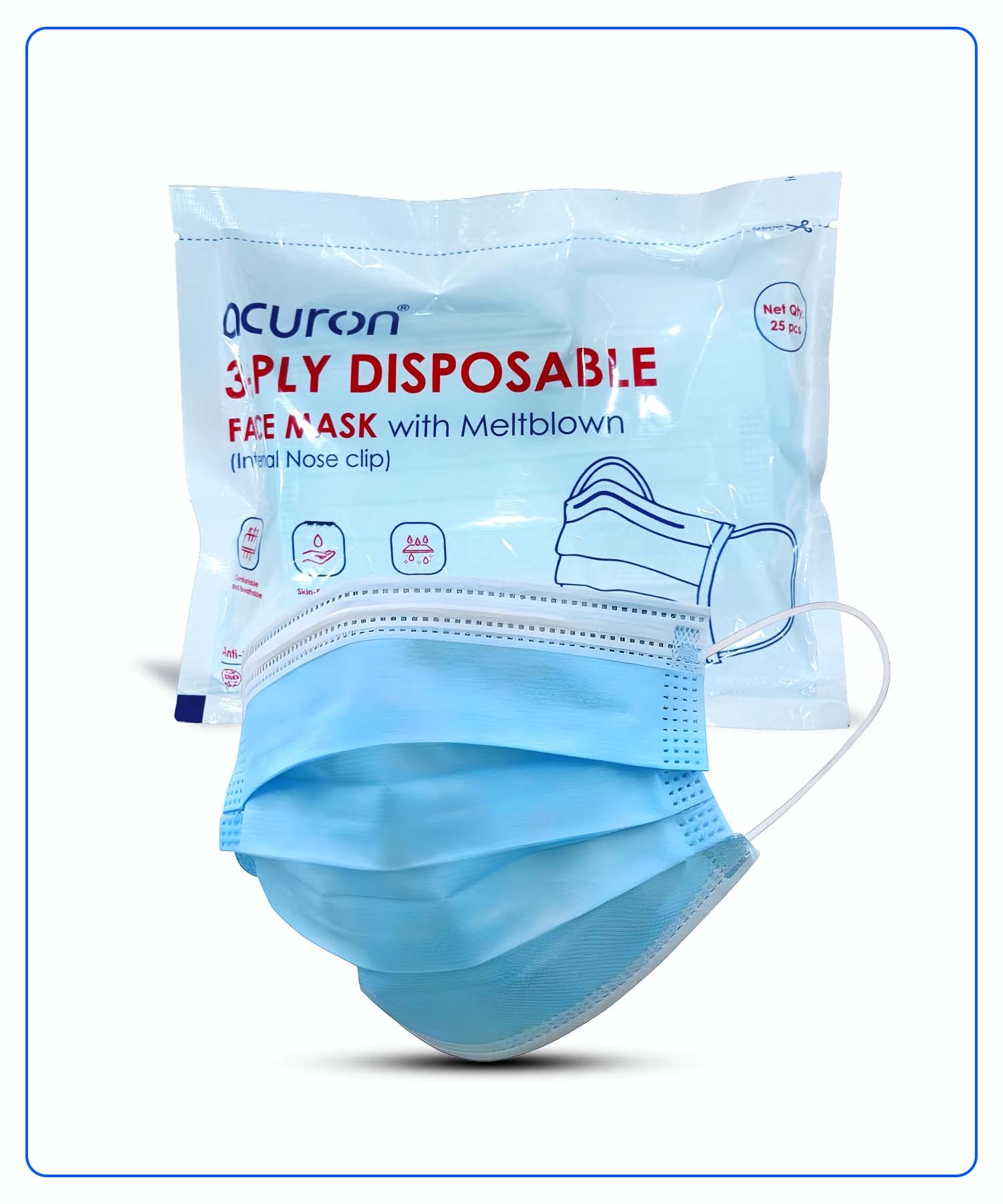 See full amazon price history chart for Acuron 3 Ply Ear Loop Style Surgical Face Masks With Built-in Nose Pin | ISO & CE Certified Soft Non-Woven Meltblown Layer Fabric Unisex Surgical Masks (Blue, Pack of 100) Acuron 3 Ply Ear Loop Style Surgical Face Masks With Built-in Nose Pin | ISO & CE Certified Soft Non-Woven Meltblown Layer Fabric Unisex Surgical Masks (Blue, Pack of 100) (B09HTR45JR) Amazon Price History, Amazon Price Tracker