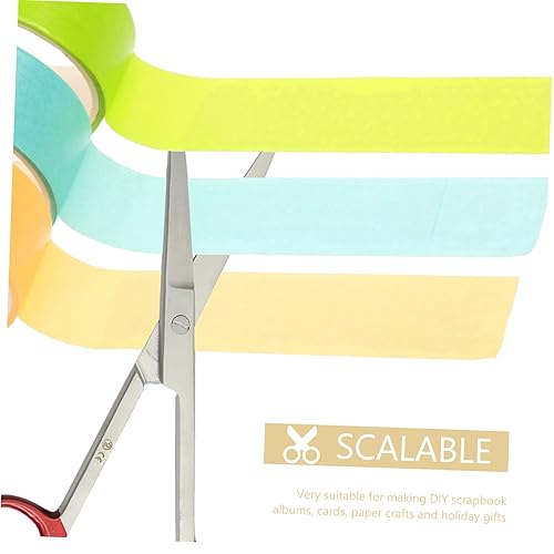 Miniatura 5 de 24 rollos de cinta washi de color sólido Washi cinta de papel Washi cinta washi cinta de chatarra suministros de reserva de cuadernos cinta adhesiva