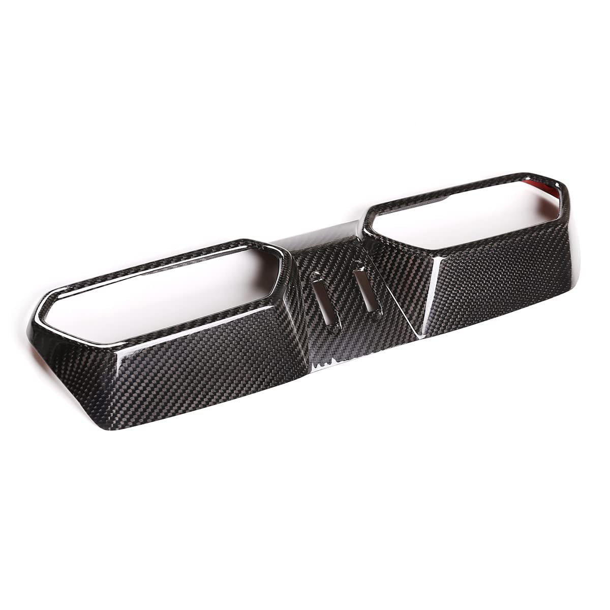 Car Interior Central Control Air Conditioning Outlet Trim Frame Fit for Lamborghini Urus 2018-2021 Real Carbon Fiber Auto — view 6