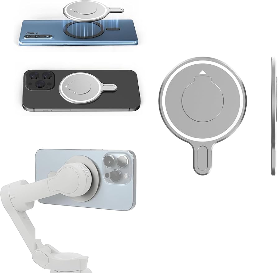 DJI OSMO MOBILE 6 MagSafeアダプタ付き Amazon.com: Aerbeis for DJI Magnetic Phone Holder Clamp - for