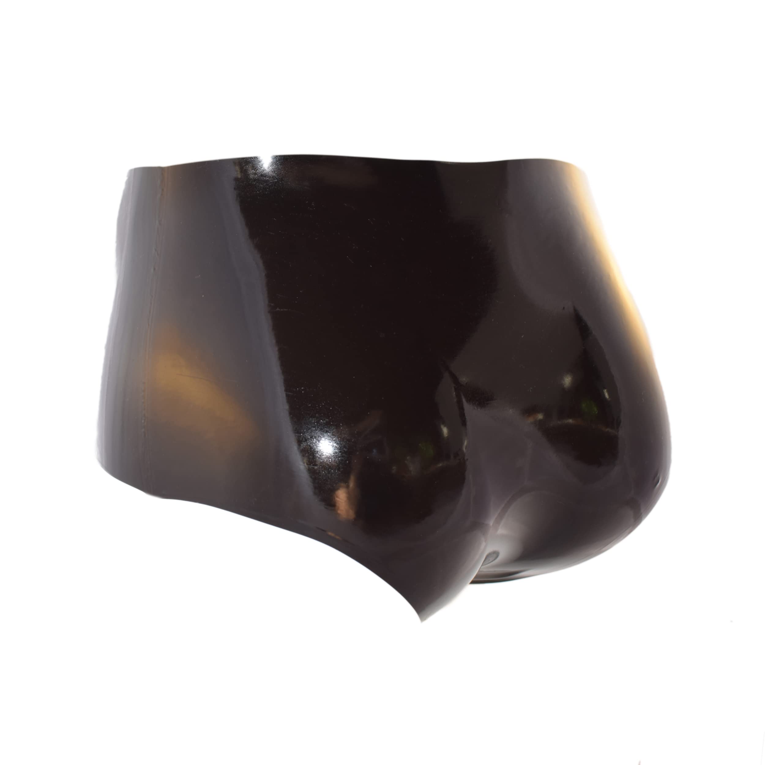 Rubberfashion Pants Latex - Slip Latex - Hotpants Courts Sexy en Latex avec Anneau pénis - Lingerie Rubber pour Homme