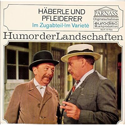 H&auml;berle Und Pfleiderer / Humor der Landschaften / Bildh&uuml;lle / Parnass 41 754 / 7 Zoll Vinyl Single Schallplatte /