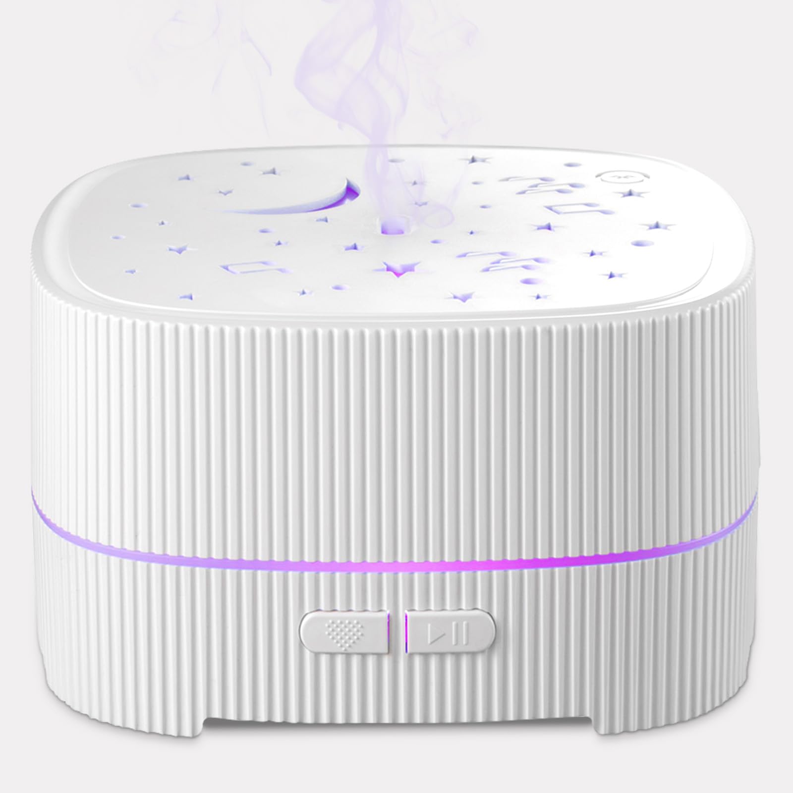 Music Aromatherapy Machine,500ml Music Diffuser Humidifier,7 Variable Color Aromatherapy Diffuser Humidifier with Bluetooth,Suitable for Living Room, Bedroom, Office.