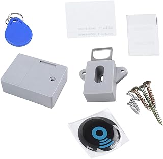 Gfryerty Lucchetto intelligente con sensore RFID nascosto nascosto nascosto con serratura a sensore per armadio armadio armadio armadio armadio scarpiera cassetti serratura elettronica scuro