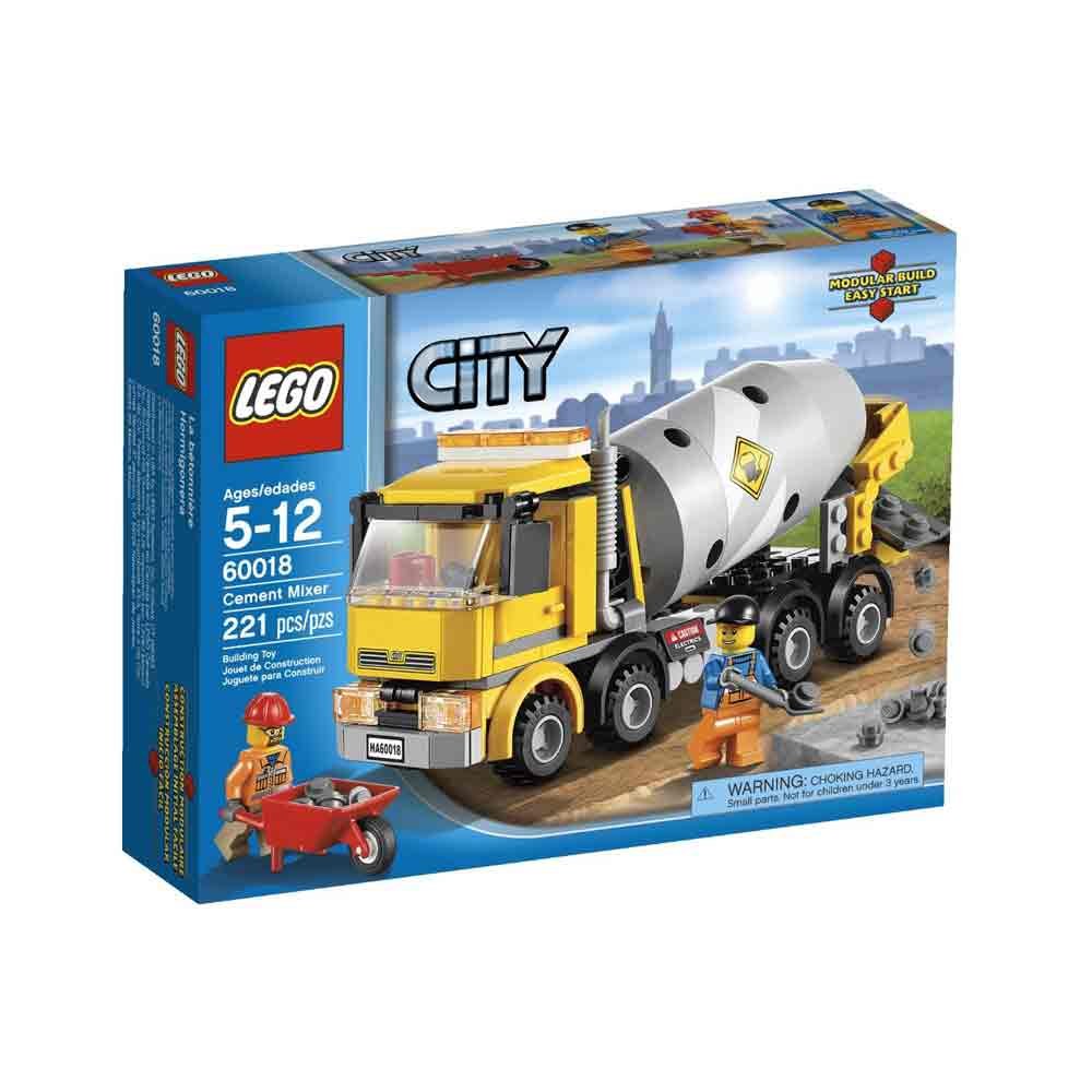 Amazon.com: LEGO City Cement Mixer (60018) : Toys & Games