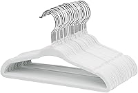 Vista 32 de ManGotree Perchas de terciopelo para bebé con gancho giratorio de oro rosa de 360°, colgador antideslizante de 11 pulgadas, perchas infantiles ultra