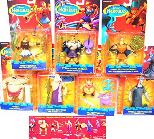 Amazon | ヘラクレス アクションフィギュア 7点セット
