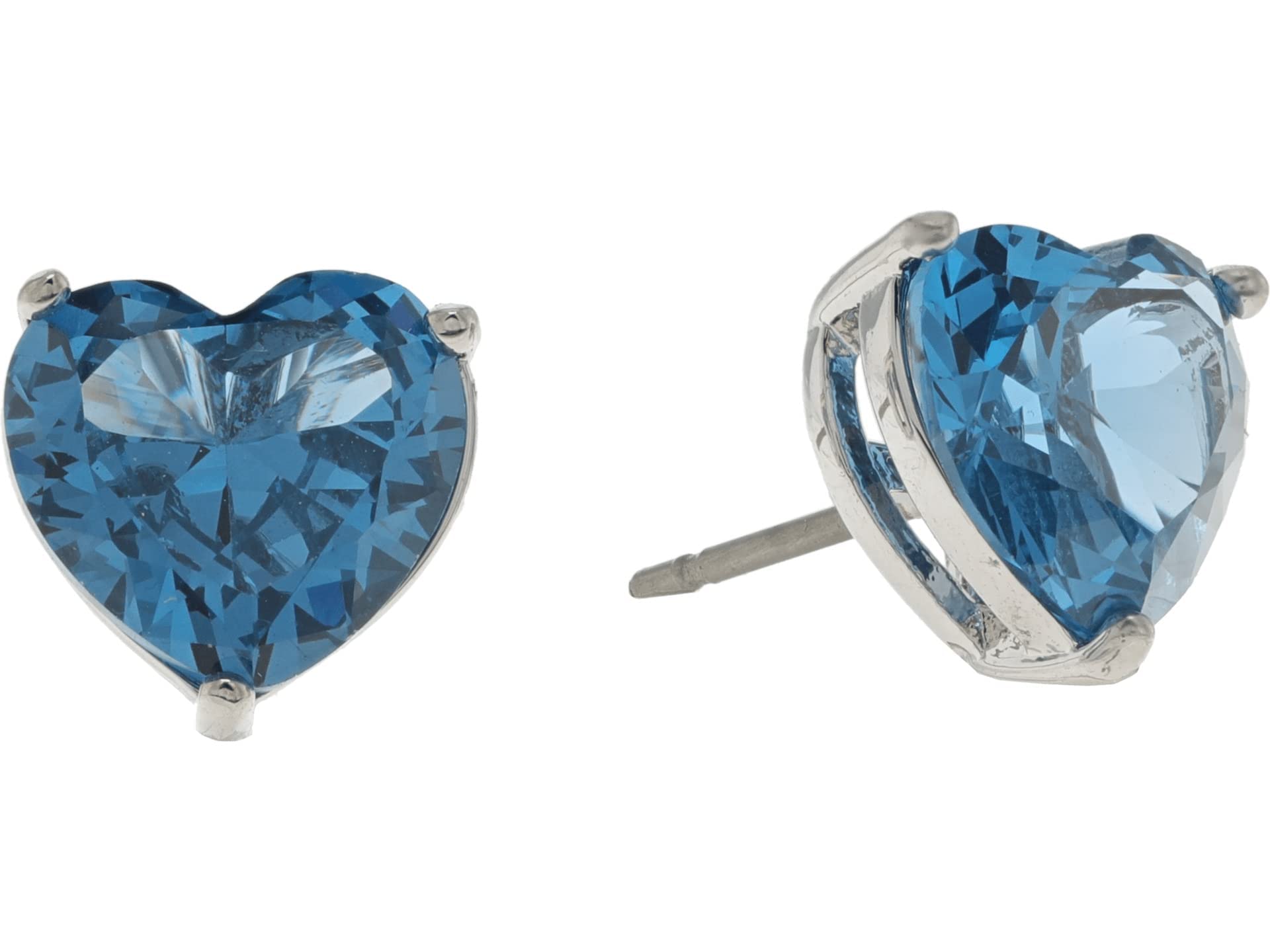 Kate Spade New York Heart Studs, Blue