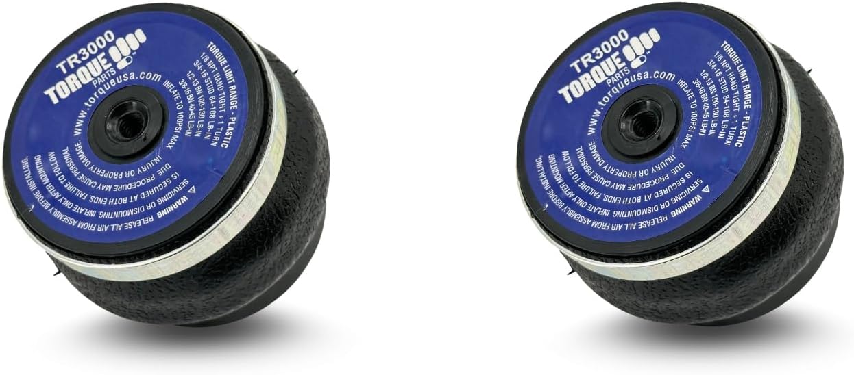 TORQUE 2 Pack Cabin Air Spring, Replaces Firestone W02-358-3000, W02-358-3001, Goodyear 1S3-013, Contitech SK37-6P02 (2 x TR3000)