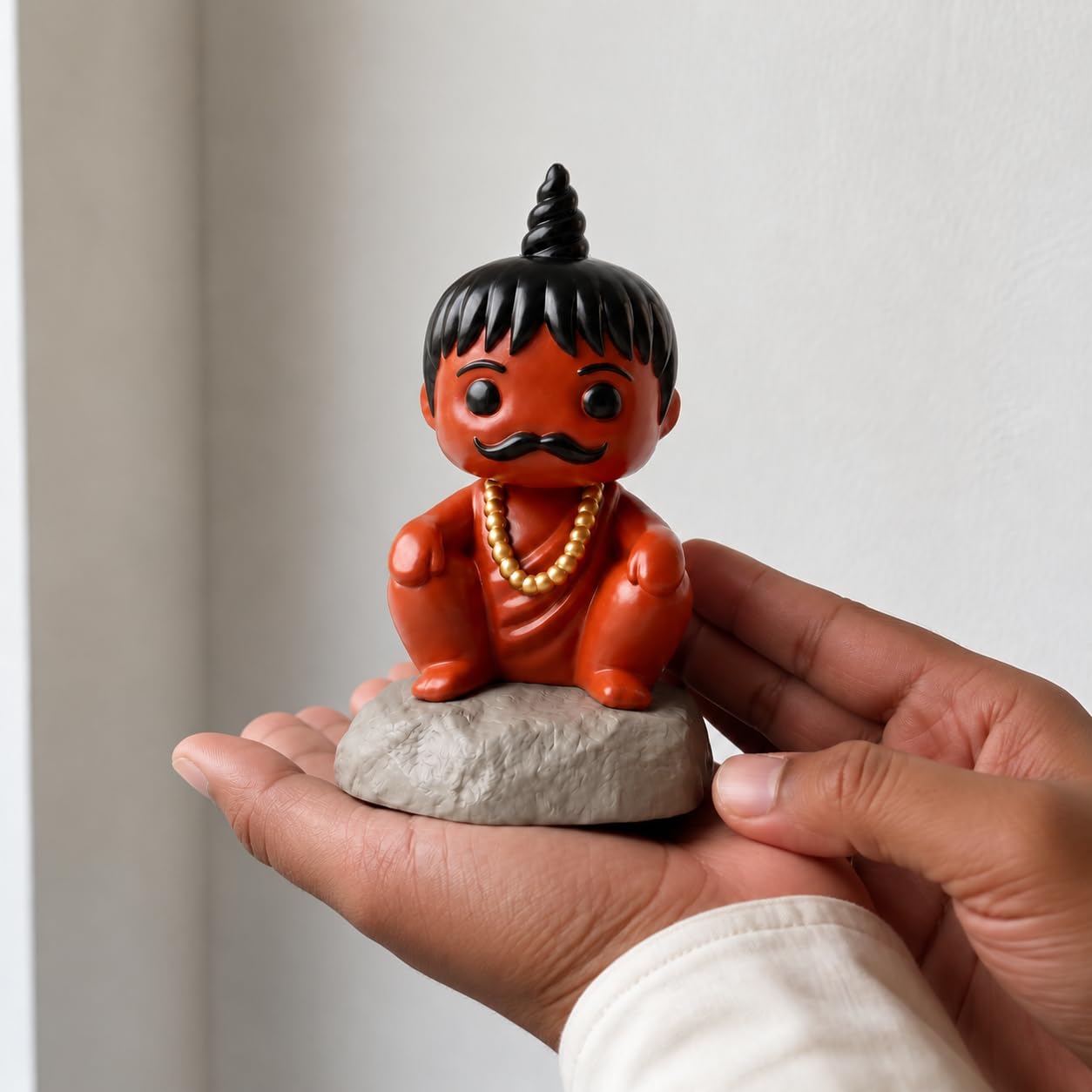 Chota Pandit Incense Holder - Hand-Painted Indian Decor -7 Chota Pandit Incense Holder - Hand-Painted Indian Decor -7