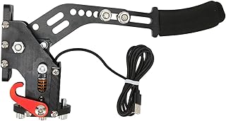 Bewinner 16 Bit USB PC Handbrake for Sim Racing Games,PC Sim Racing Games Handbrake,Simulate Linear Handbrake Compatible with G25 G27 G29 G920 T500 T300 FANATECOSW AG3505