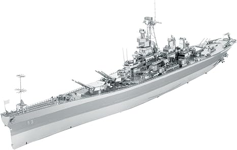 Fascinations Metal Earth Premium Series USS Missouri (BB-63) 3D Metal Model Kit