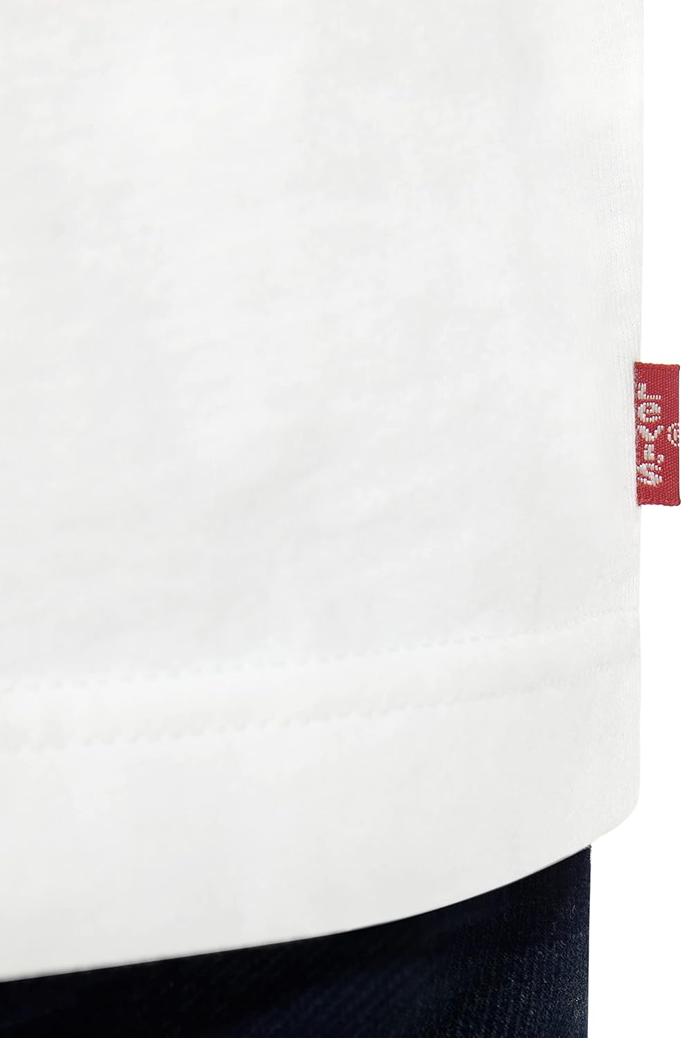 Levi's Boys' Classic Batwing T-Shirt 2T White Ringer