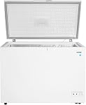 Danby DCF100A5WDB 10.00 cu. ft. Chest Freezer in White Garage Ready: Freezer can perform in temperatures from 0°F to 110°F (-17°C to 43°C).