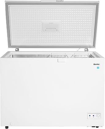 Danby DCF100A5WDB 10.00 cu. ft. Chest Freezer in White Garage Ready: Freezer can perform in temperatures from 0F to 110F (-17C to 43C).