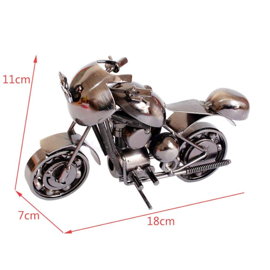 バイク 模型 オートバイ ハンドメイド 手づくり 廃材 鉄製 ミニチュア バイク 模型 オートバイ ハンドメイド 手づくり 廃材 鉄製