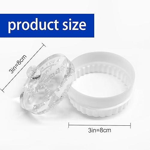 Miniatura 3 de Sello de galletas de Navidad personalizado con apellido, sellos de cortador de galletas personalizados para hornear, fondant, en relieve, cupcakes,