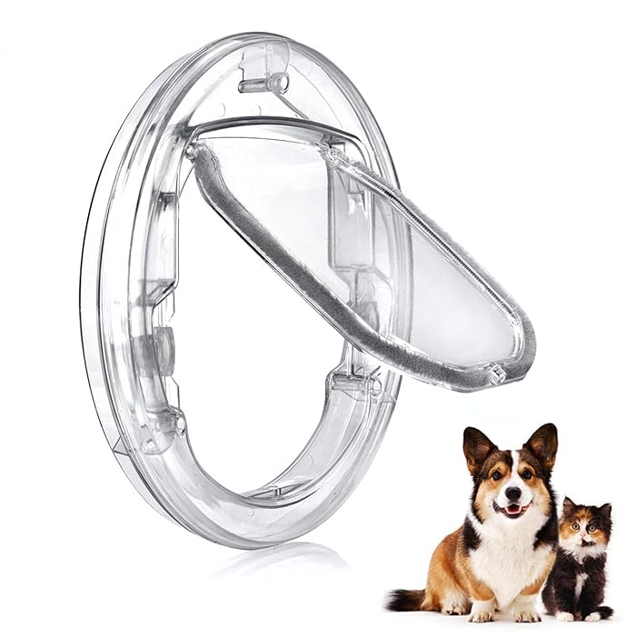 Buy CCKOLE 4 Way Locking Cat Door, Pet Door Lockable Cat Flap Dog Doors