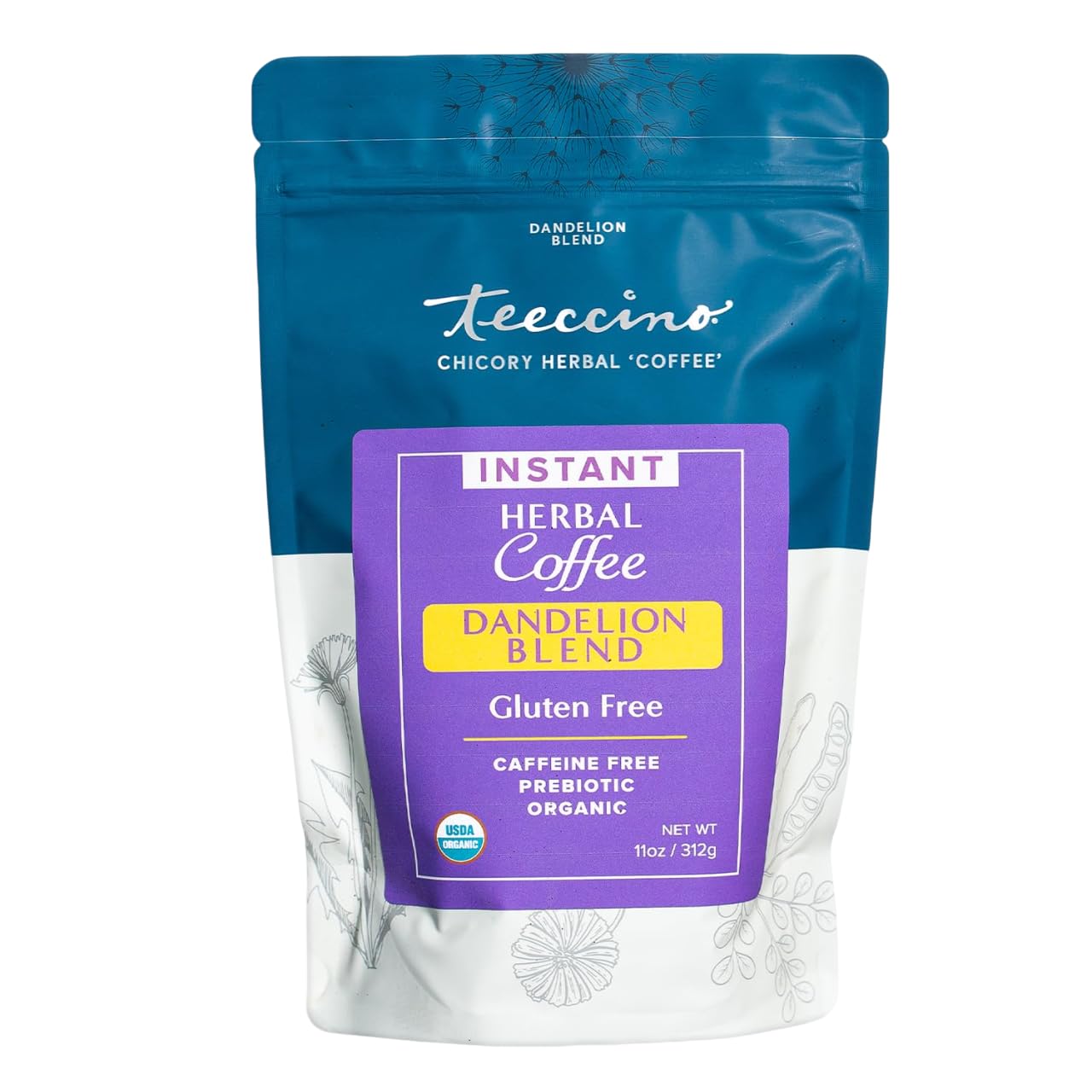 Teeccino Instant Dandelion Blend 