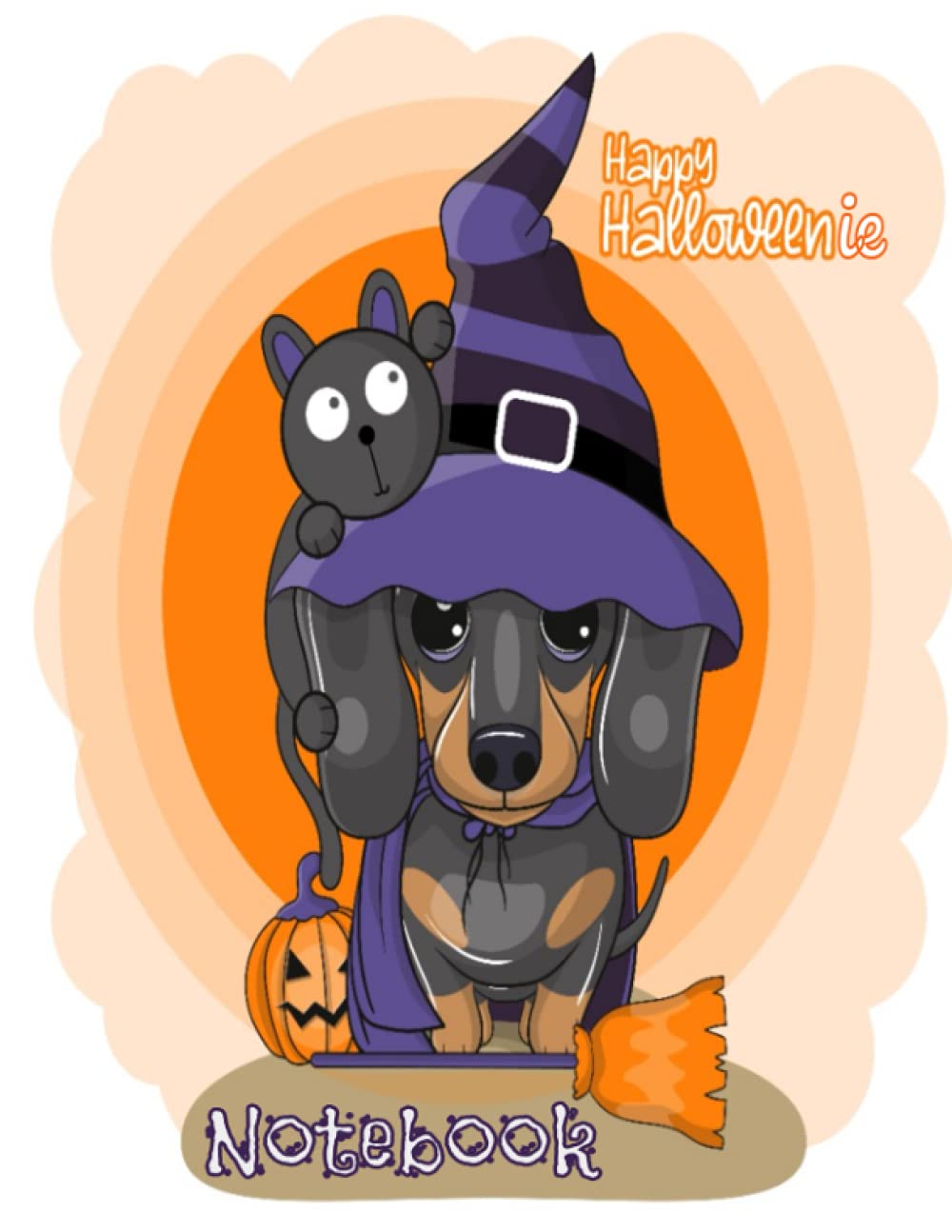 Happy Halloweenie Notebook