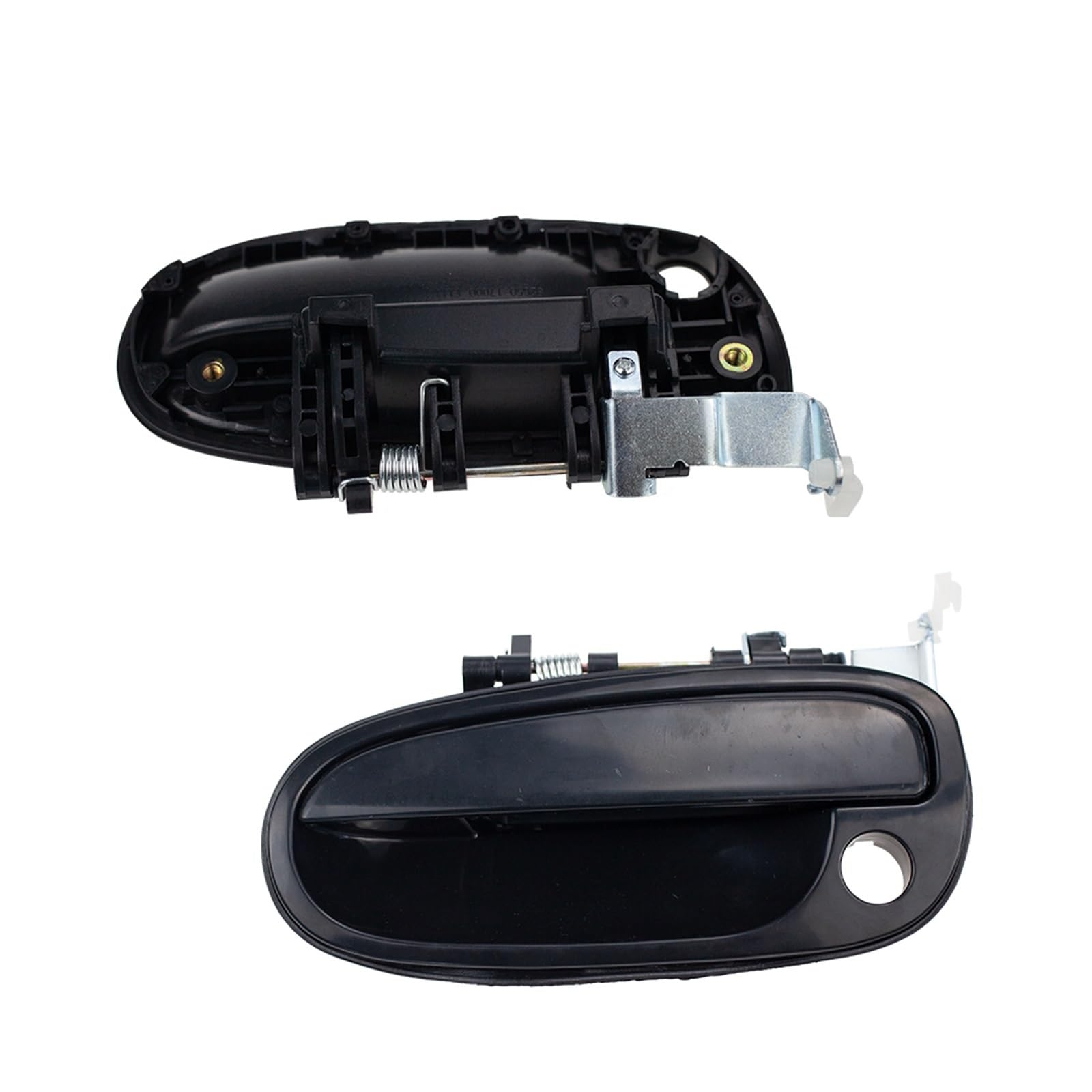 Dbckls Front Left Vehicle Exterior Outer Door Handle For Hyundai For Matrix For Lavita 01-10 82660-17000 82650-17000 83660-17000 83650-17000 Outside Exterior Door Handle(Front Left)