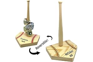 Custom Personalized Baseball Ring Holder Display Case