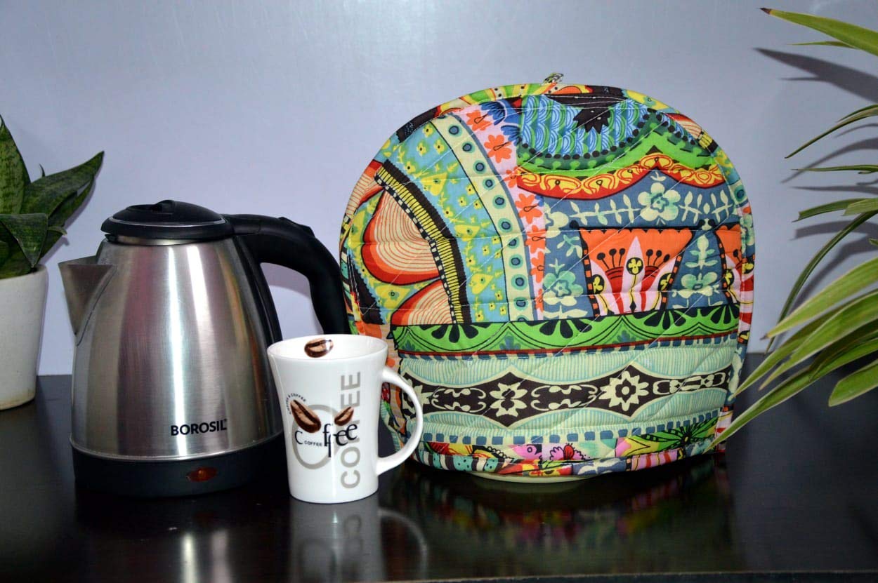 Hand Block Tea Cozy - Keep Tea Warm & Stylish -4 Hand Block Tea Cozy - Keep Tea Warm & Stylish -4