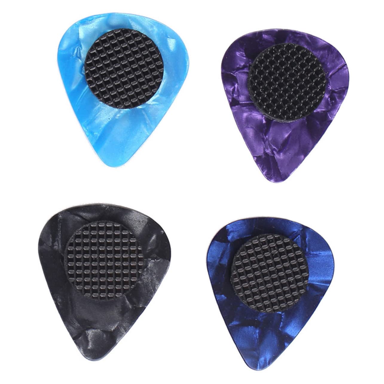 VICASKY 160piezas Agarre De Goma Para Púas De Guitarra Antideslizante y Autoadhesivo Para Músicos y Performances Accesorios Para Guitarra