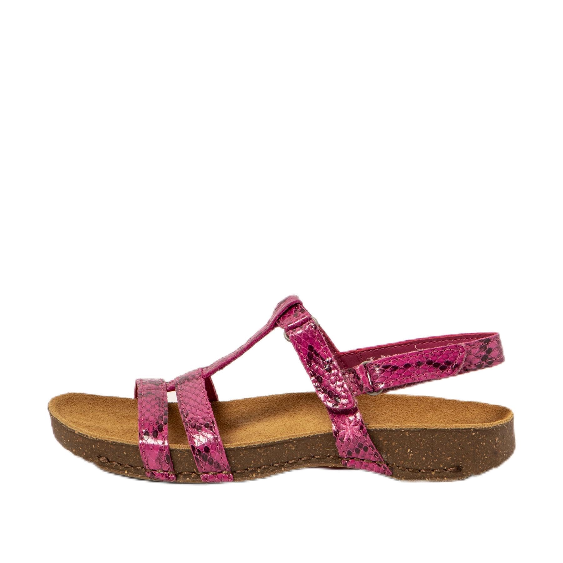 ART 0946 I Breathe, Women's Flat Sandals, Fuchsia 01, 4 UK
