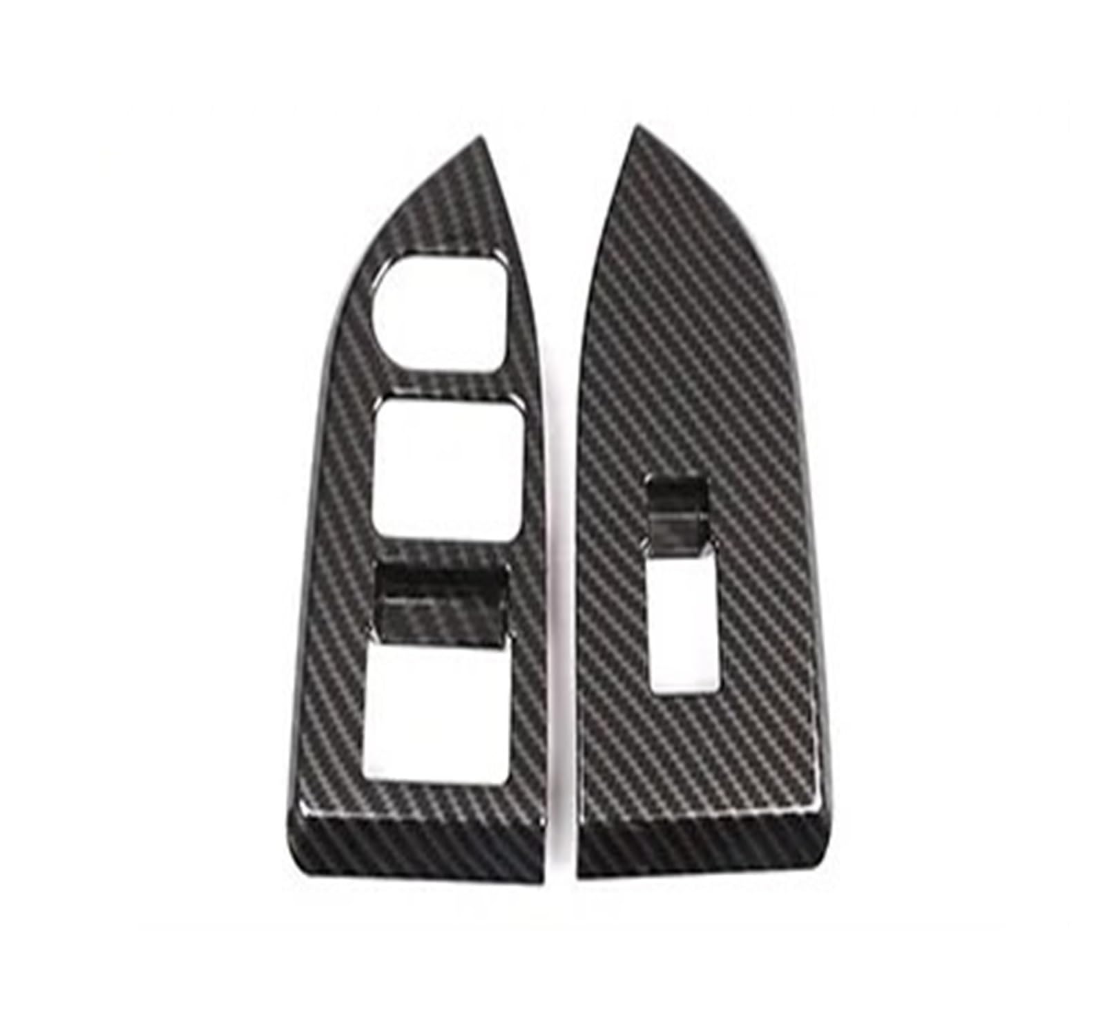 Interior Trim ABS Carbon Fiber Car Shift Armrest Panel Sticker Interior Accessories Car Modification for Subaru for BRZ for Toyota 86 2012-2020(Style 6)