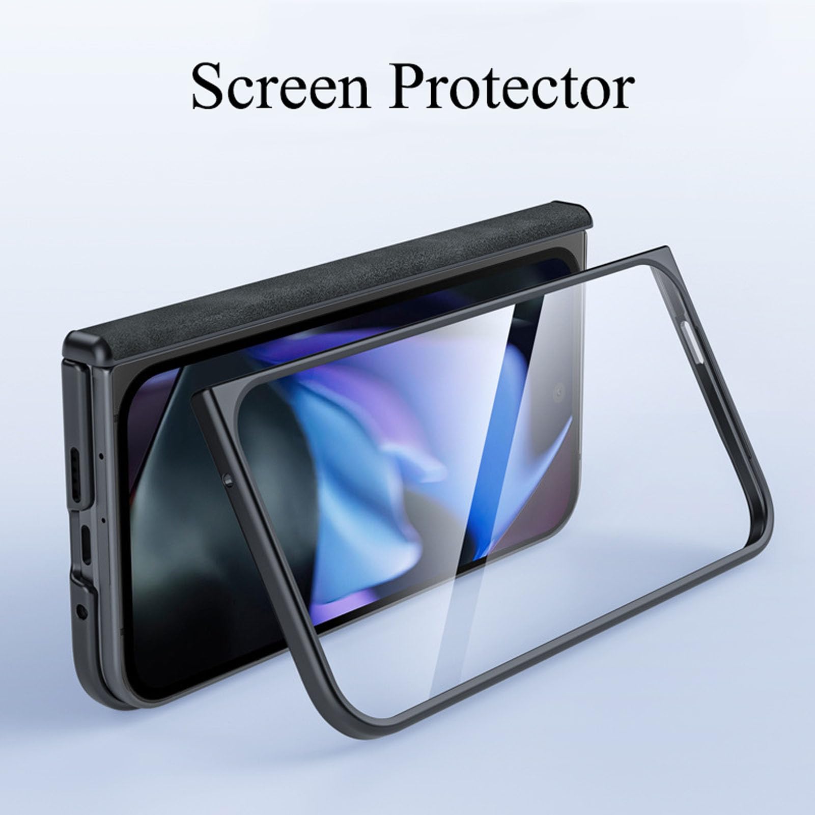 Amazon.co.jp: Google Pixel 9 Pro Fold用ケース、内蔵スクリーン