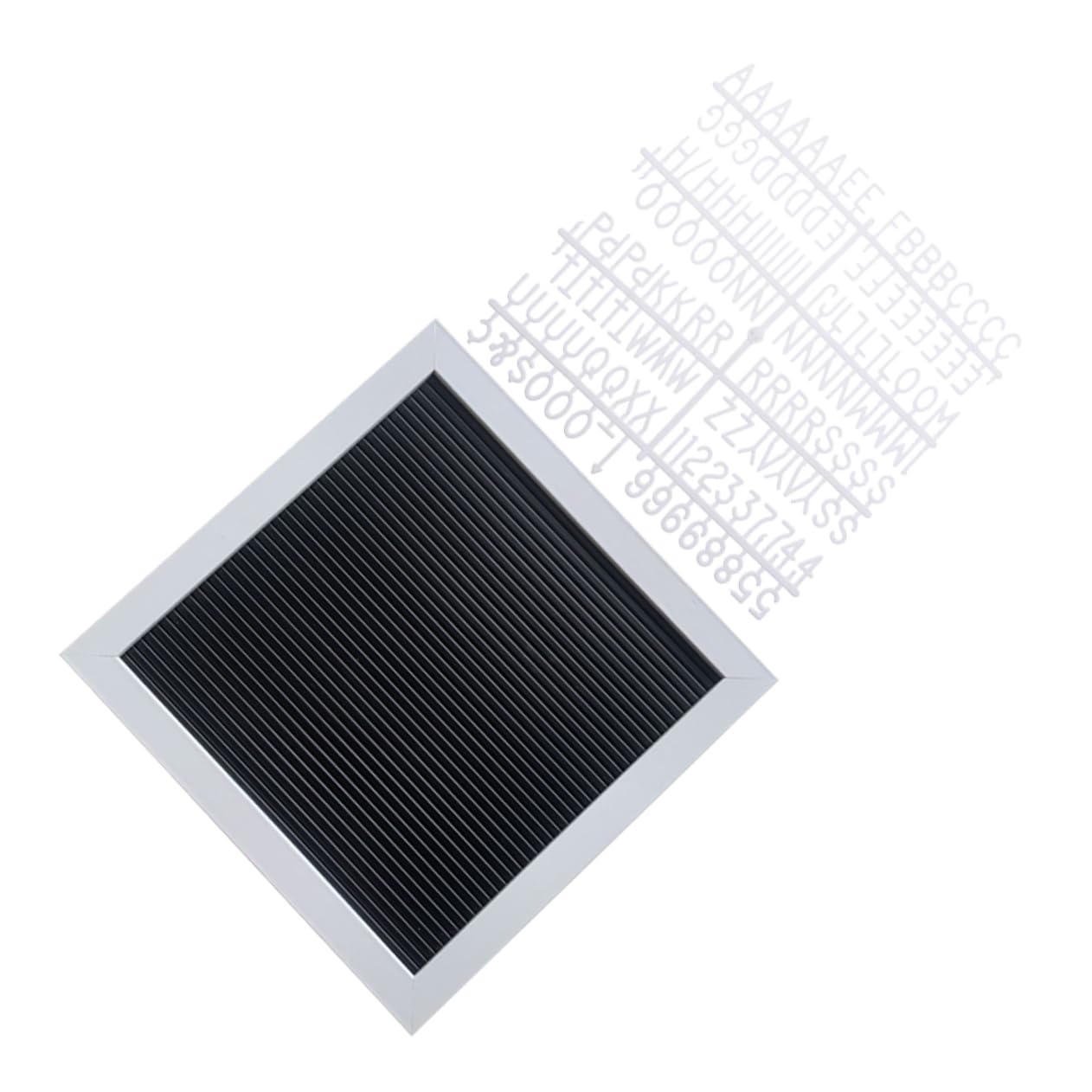 VILLCASE Rustic Wooden Letter Board Chalkboard Frame for Kitchen Menu Decorative Bulletin Board