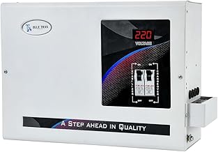 BLUETRAX 5 KVA 4000W Mainline Digital Voltage Hanging Stabilizer for Home Multipurpose Use Heavy Duty with 3 Year Warranty (5 KVA ML 4000W 130V-280V)