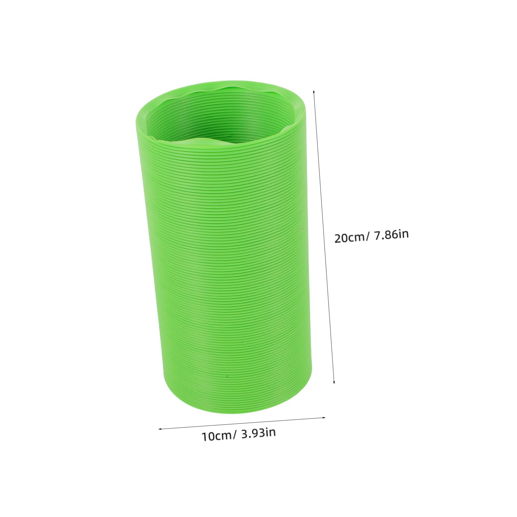 Abaodam 1pc Telescopic Hamster Tunnel Plaything Pet Lightweight Durable Interactive Design for Pets Easy to Carry Scratch Green