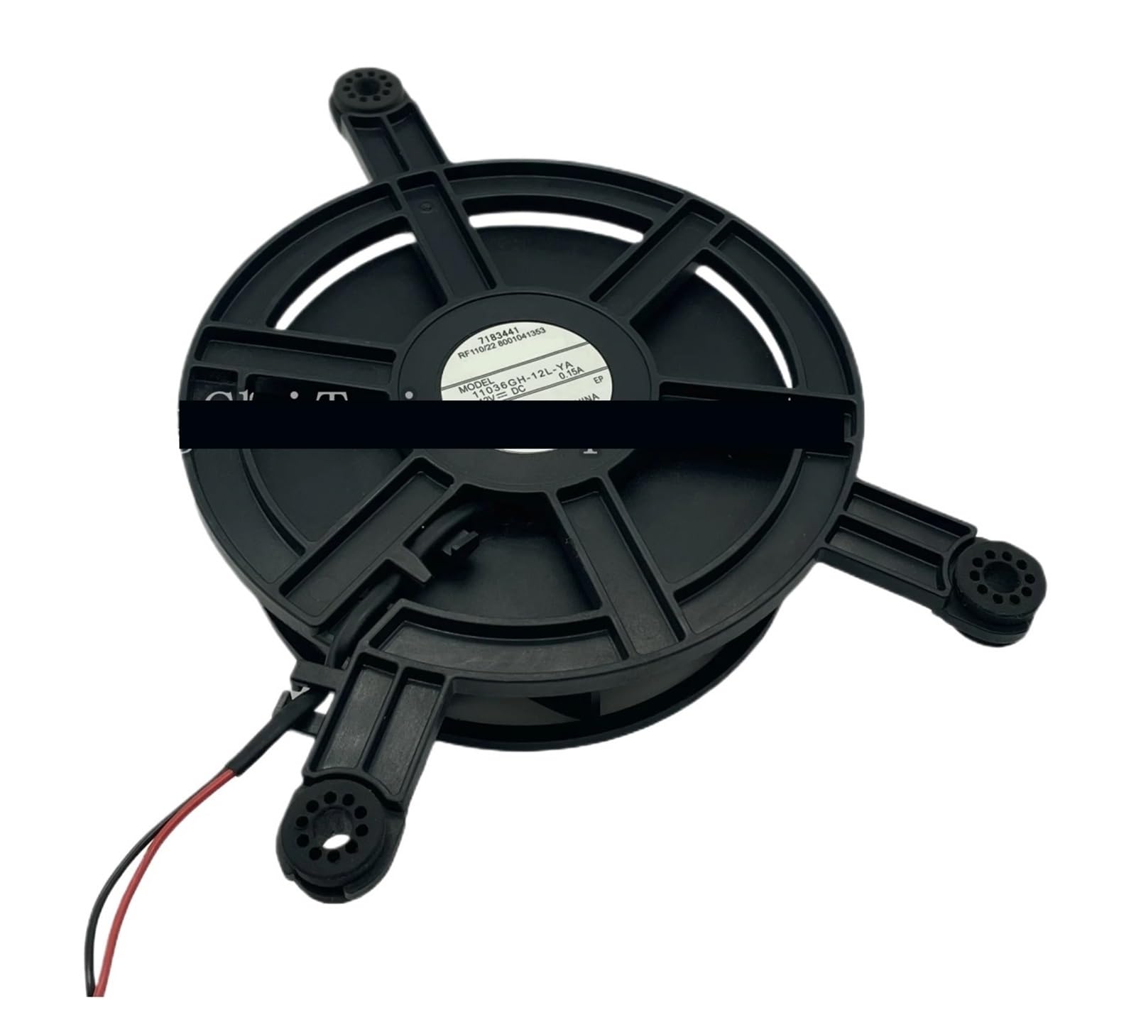 YMUGUEGH 11036GH-12L-YA DC12V 0.15A Two Lines Cooling Fan