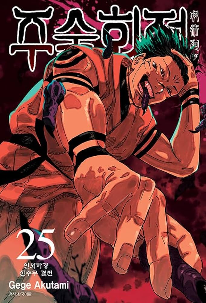 韓国語版 呪術廻戦 25 / 芥見下々 [並行輸入品] | MANGA400_25