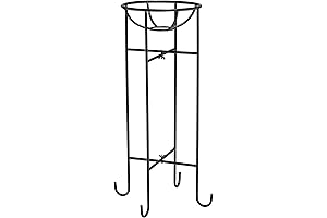 Alpine Corporation 24-Inch Tall Indoor/Outdoor Metal Gazing Globe Display Stand