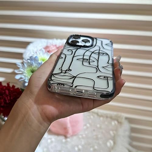 Miniatura 5 de LOLAGIGI Funda para iPhone 13 Pro Max, diseño femenino de estrella y luna rosa, diseño personalizado para mujeres, niñas, adolescentes, funda de TPU