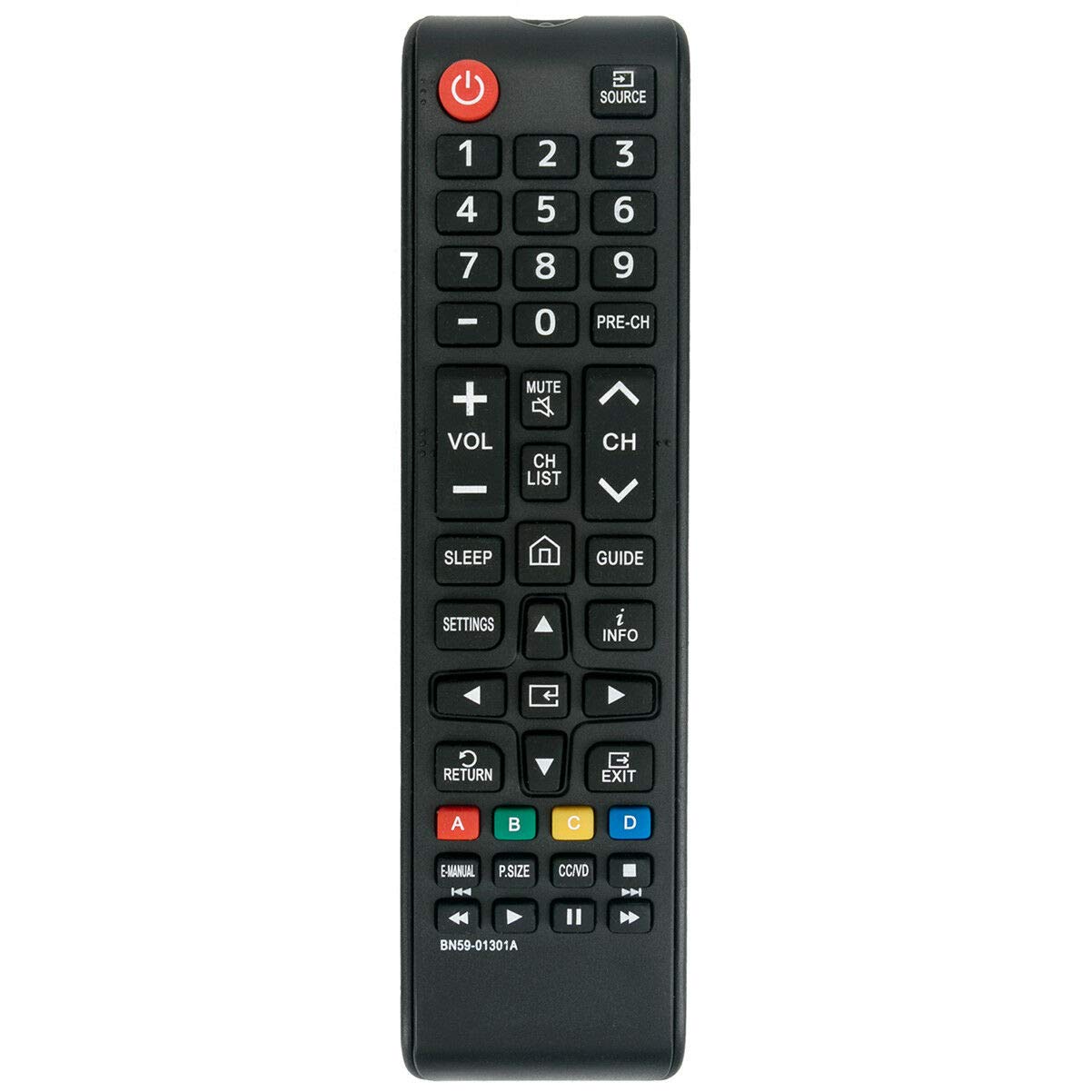 New BN59-01301A Replace Remote for Samsung TV UN40NU7100 UN75NU6900 UN32N5300