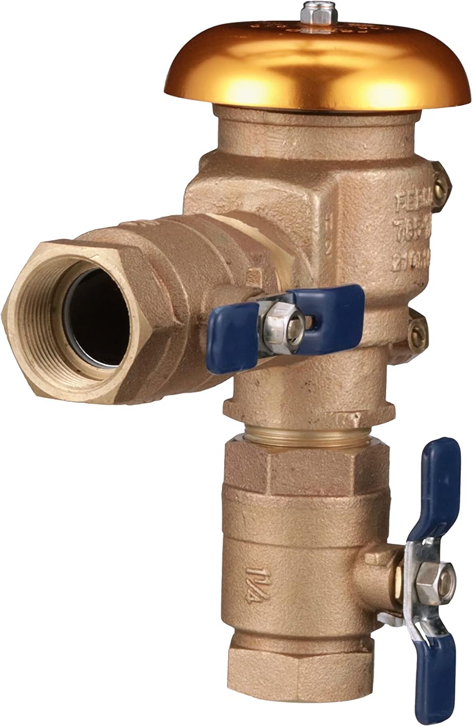 Febco 765FBV 1-1/4 inch Pressure Vacuum Breaker with Quarter Turn Shutoff
