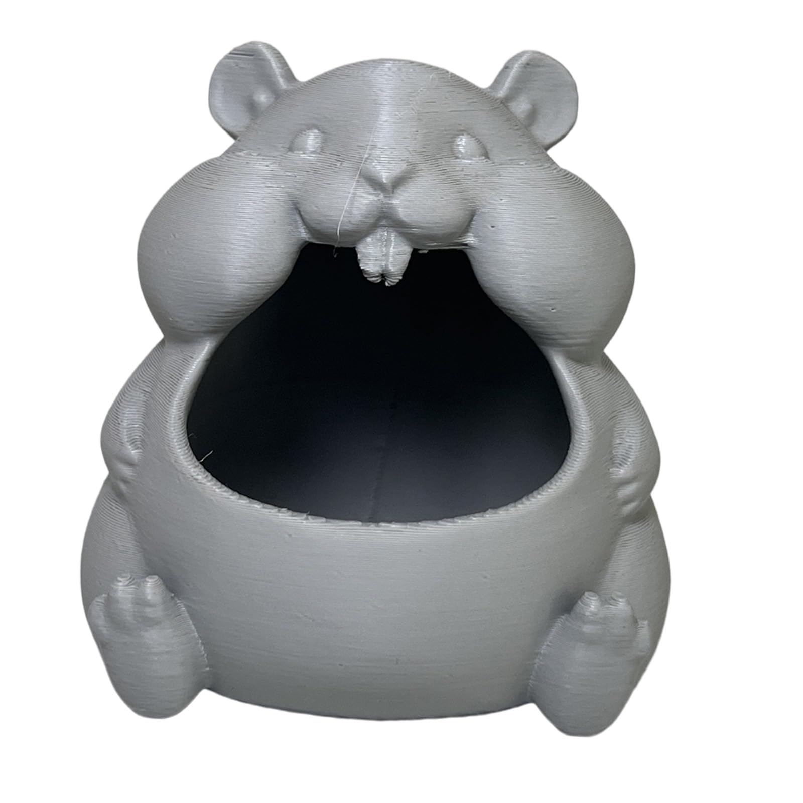 Xinsheinelry Compact Hamster Molded Decorative Dishes Desk Organizers for Organizing Little Things Around the House Small Item Storage Box